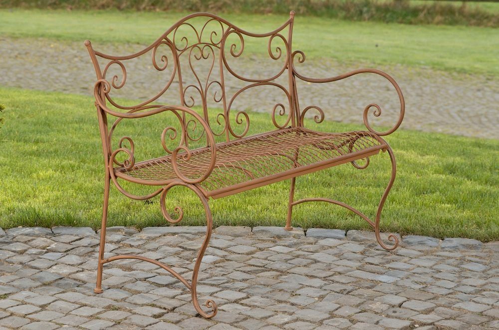 TPFGarden Gartenbank »Targo«, hochwertige, antik lackierte Metallbank
